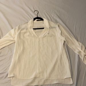 Never worn white tahari blouse